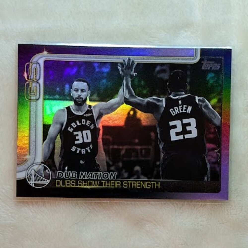 OB1 2025 TOPPS Golden State Warriors DUB Nation (Steph Curry)